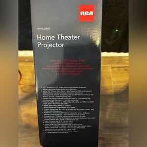 RCA Home Theatre Projector never used